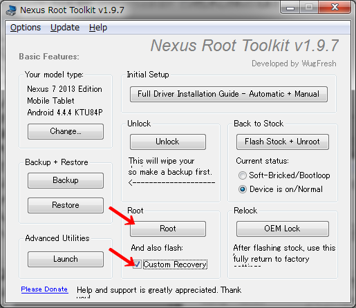 Nexus Root Toolkit 27
