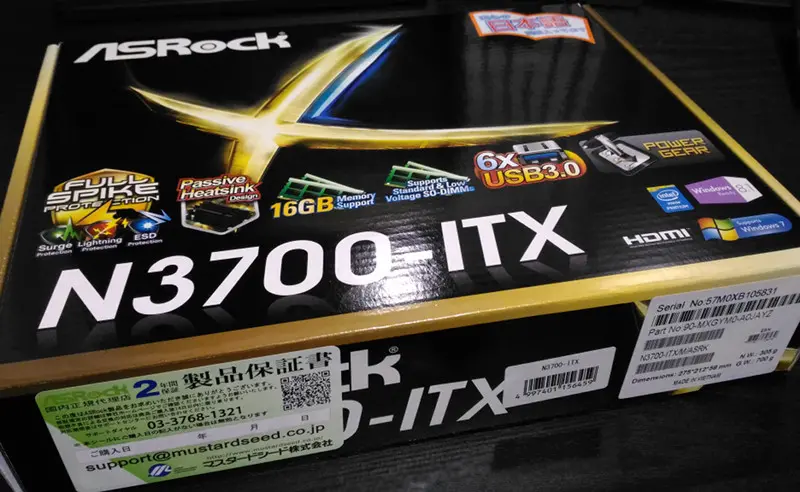 ASRock N3700-ITX 1