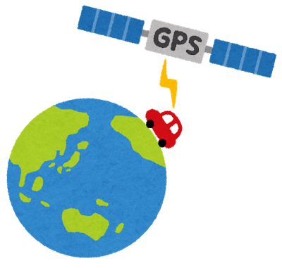 GPSのイラスト